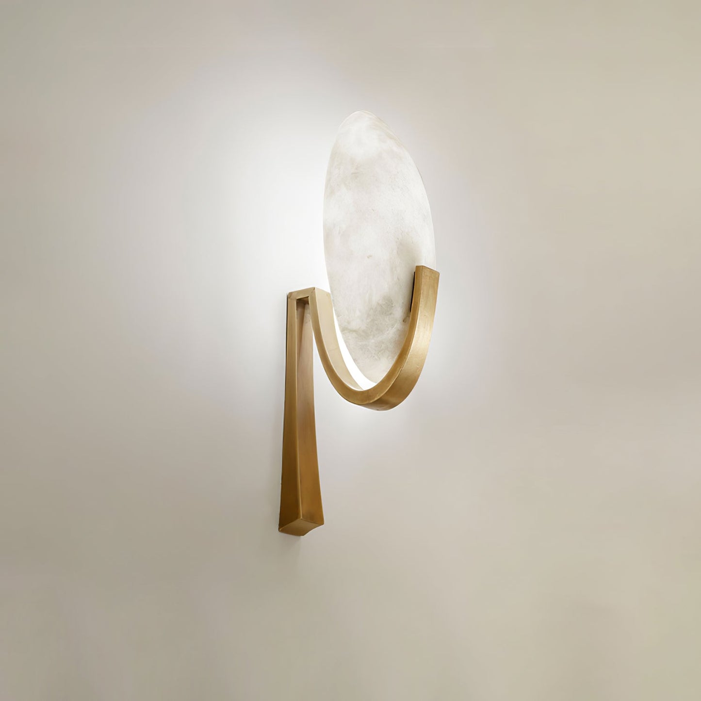 Alice Alabaster Plug-in Wall Lamp