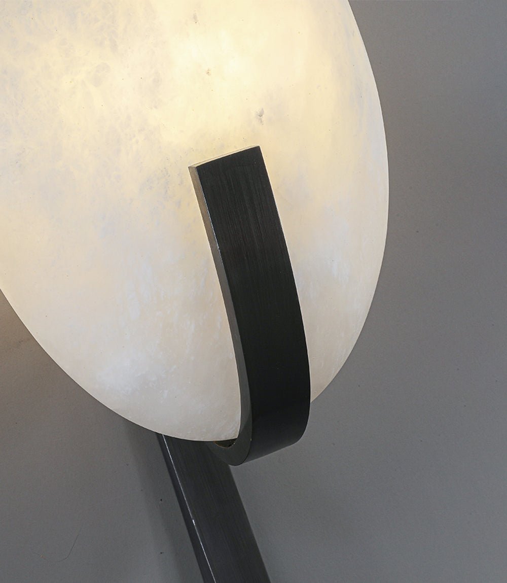 Alice Alabaster Plug-in Wall Lamp