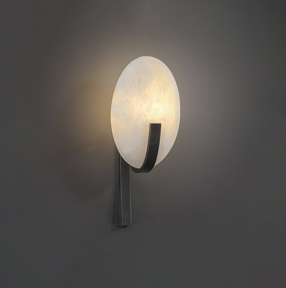 Alice Alabaster Plug-in Wall Lamp