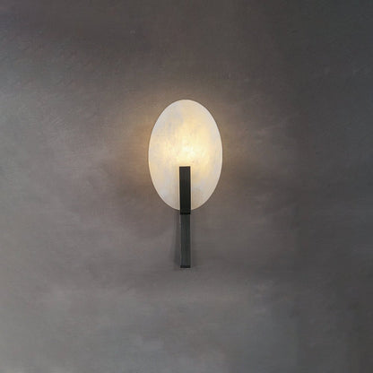 Alice Alabaster Plug-in Wall Lamp