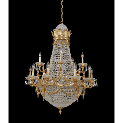 Allegri Marseille 36 Inch 25 Light Chandelier Cp548