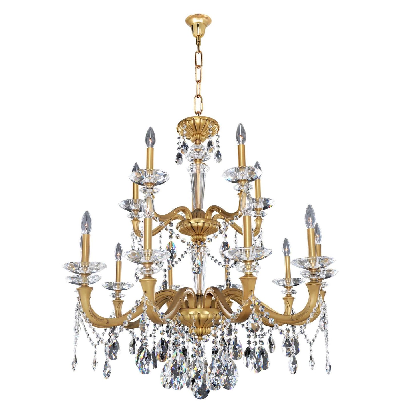 Allegri Jolivet 35 Inch 15 Light Chandelier Cp581