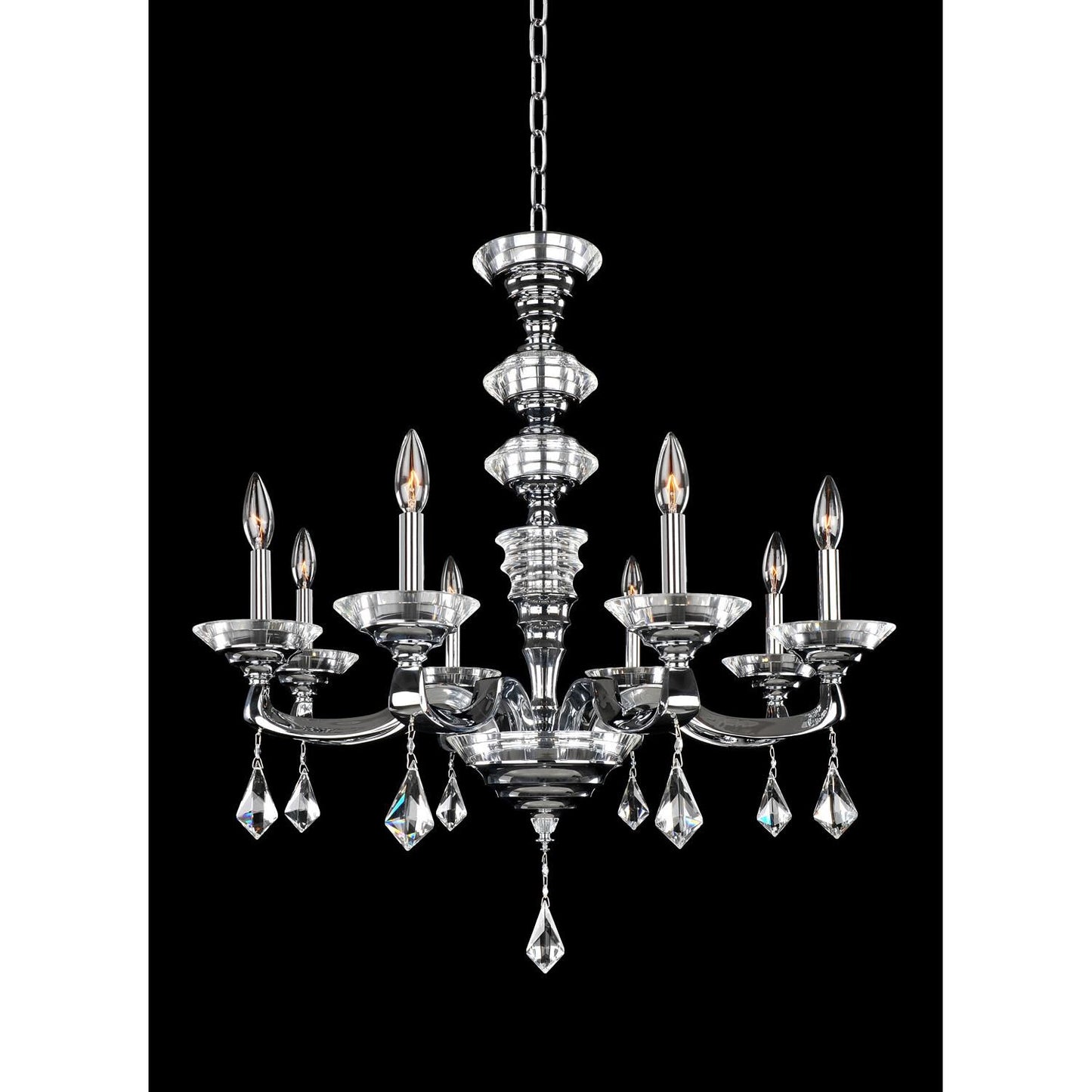 Allegri Cosimo 30 Inch 8 Light Chandelier Cp218003