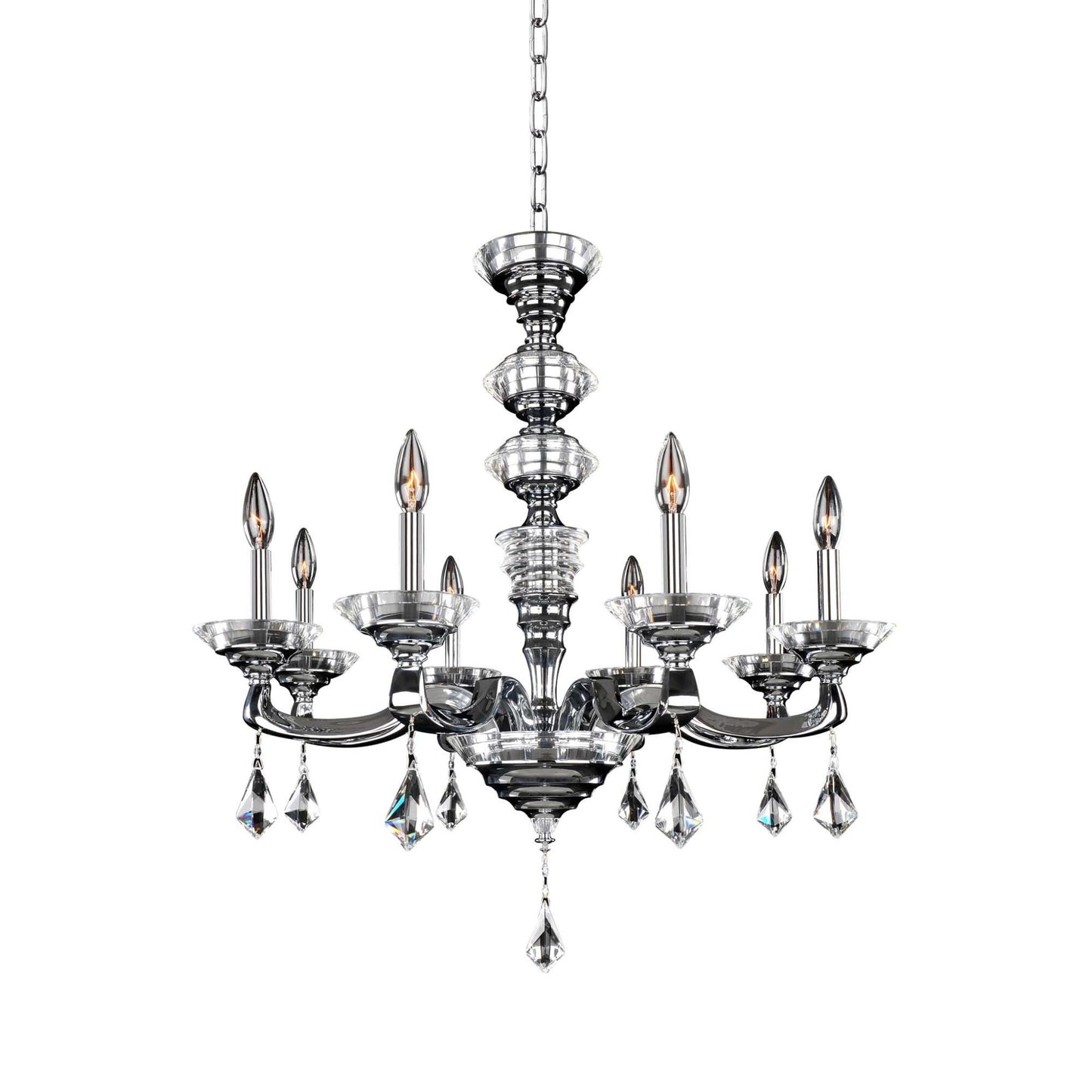 Allegri Cosimo 30 Inch 8 Light Chandelier Cp218003