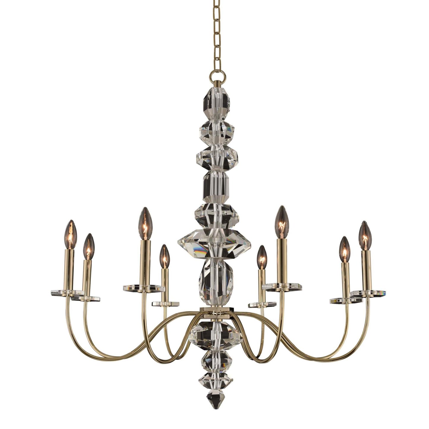 Allegri Bolivar 34 Inch 8 Light Chandelier Cp1099