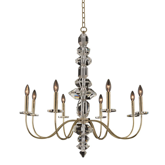 Allegri Bolivar 34 Inch 8 Light Chandelier Cp1099