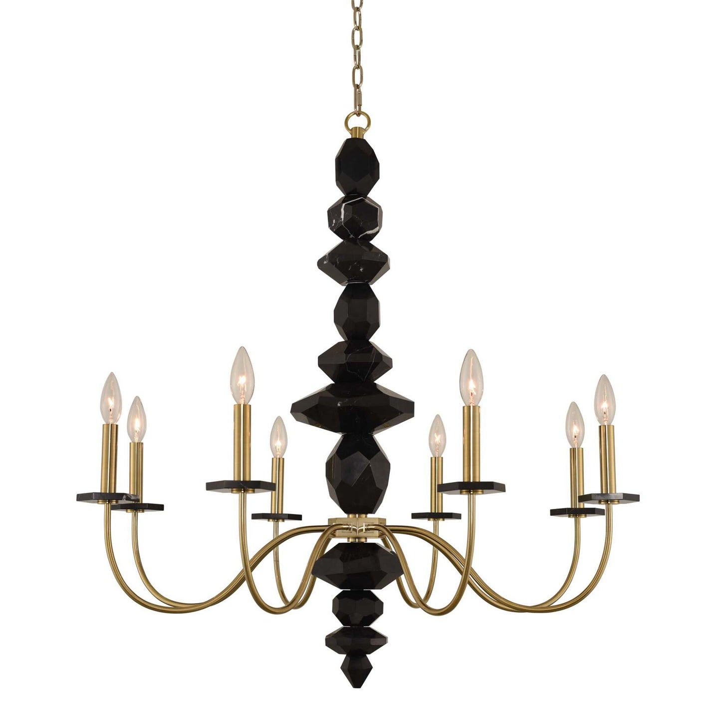 Allegri Piedra 34 Inch 8 Light Chandelier Cp1114