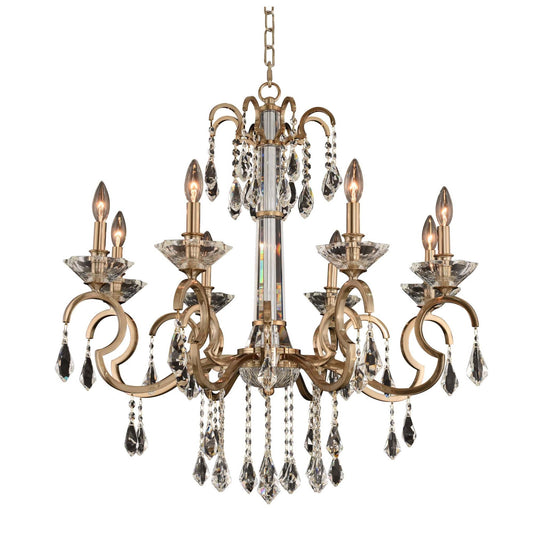 Allegri Valencia 32 Inch 8 Light Chandelier Cp1118