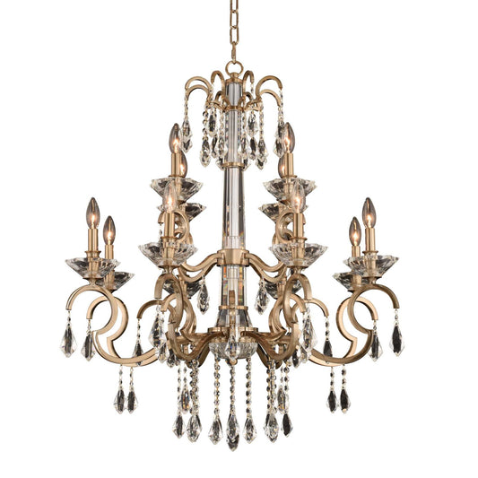 Allegri Valencia 32 Inch 12 Light Chandelier Cp1119