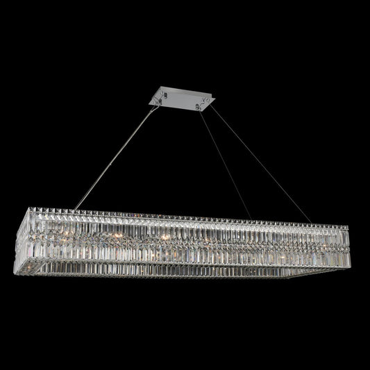 Allegri Rettangolo 60 Inch 18 Light Linear Suspension Light Cp1233