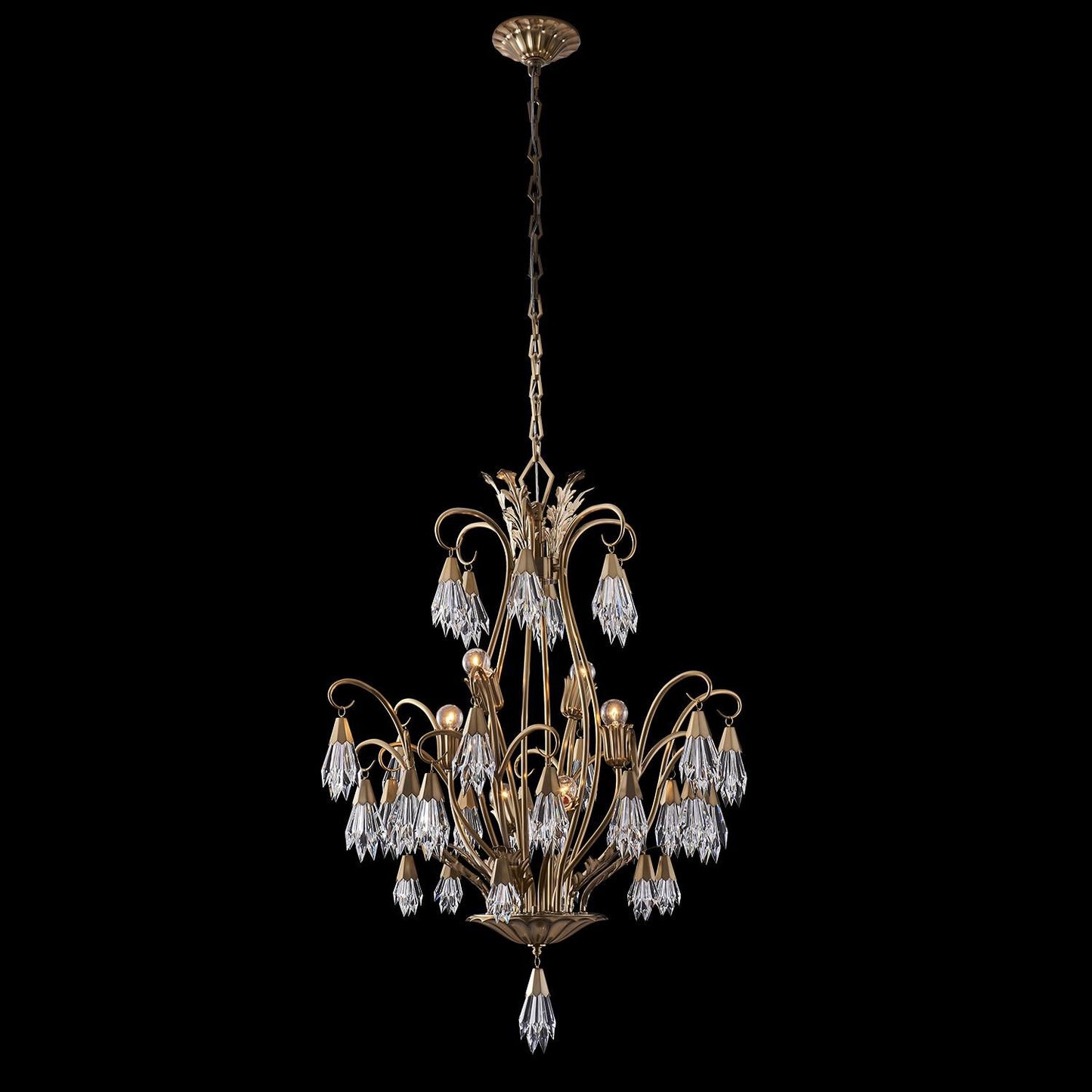 Allegri Tulipani 6 Light Mini Chandelier Cp799704