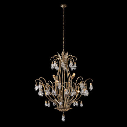 Allegri Tulipani 8 Light Mini Chandelier Cp799705