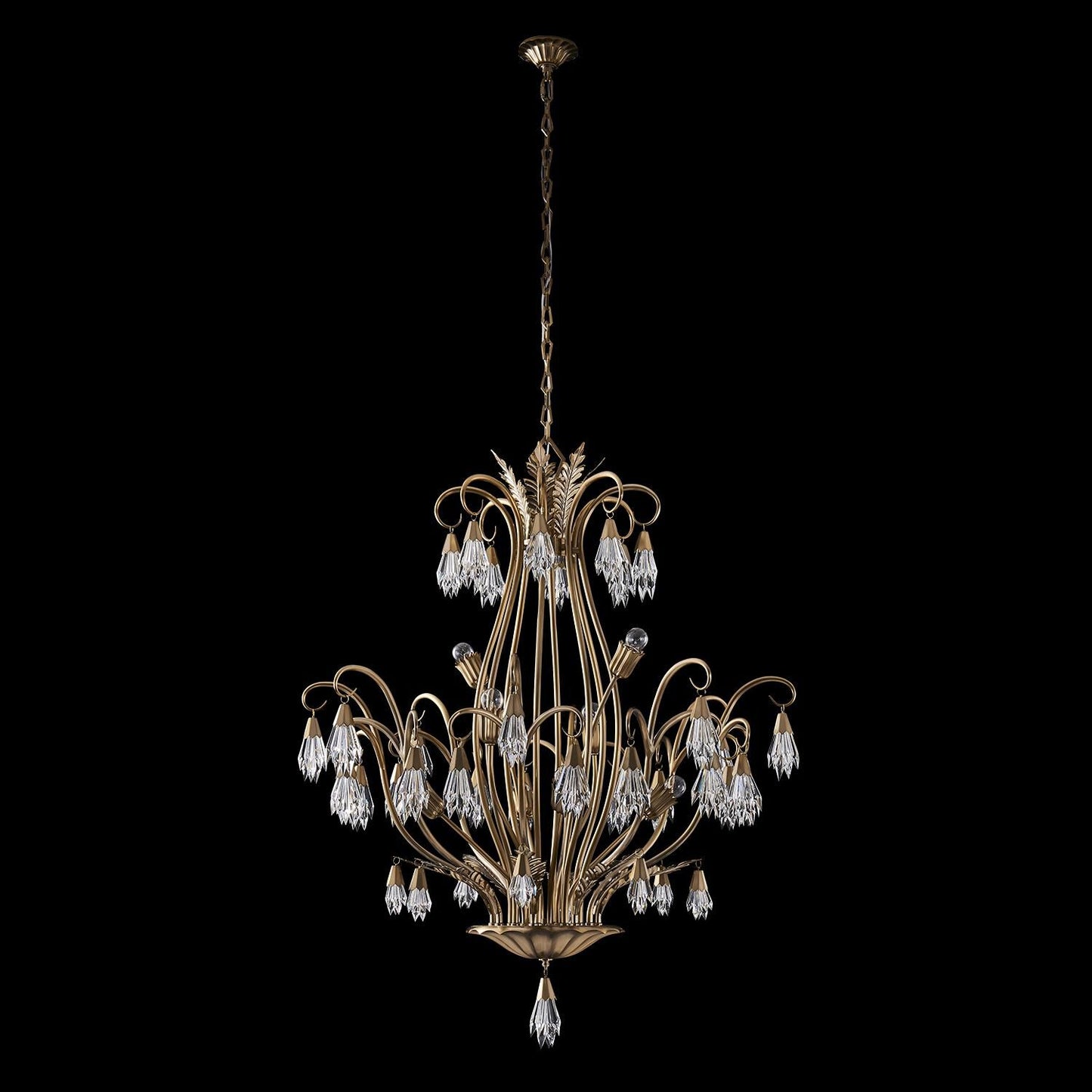 Allegri Tulipani 8 Light Mini Chandelier Cp799705