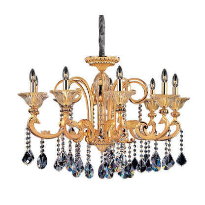 Allegri Legrenzi 33 Inch 9 Light Chandelier Cp8652