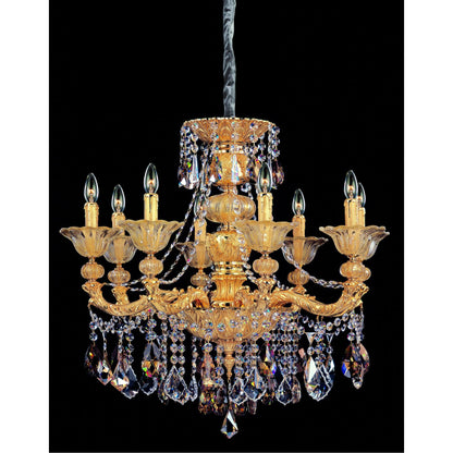 Allegri Mendelssohn 31 Inch 8 Light Chandelier Cp8777