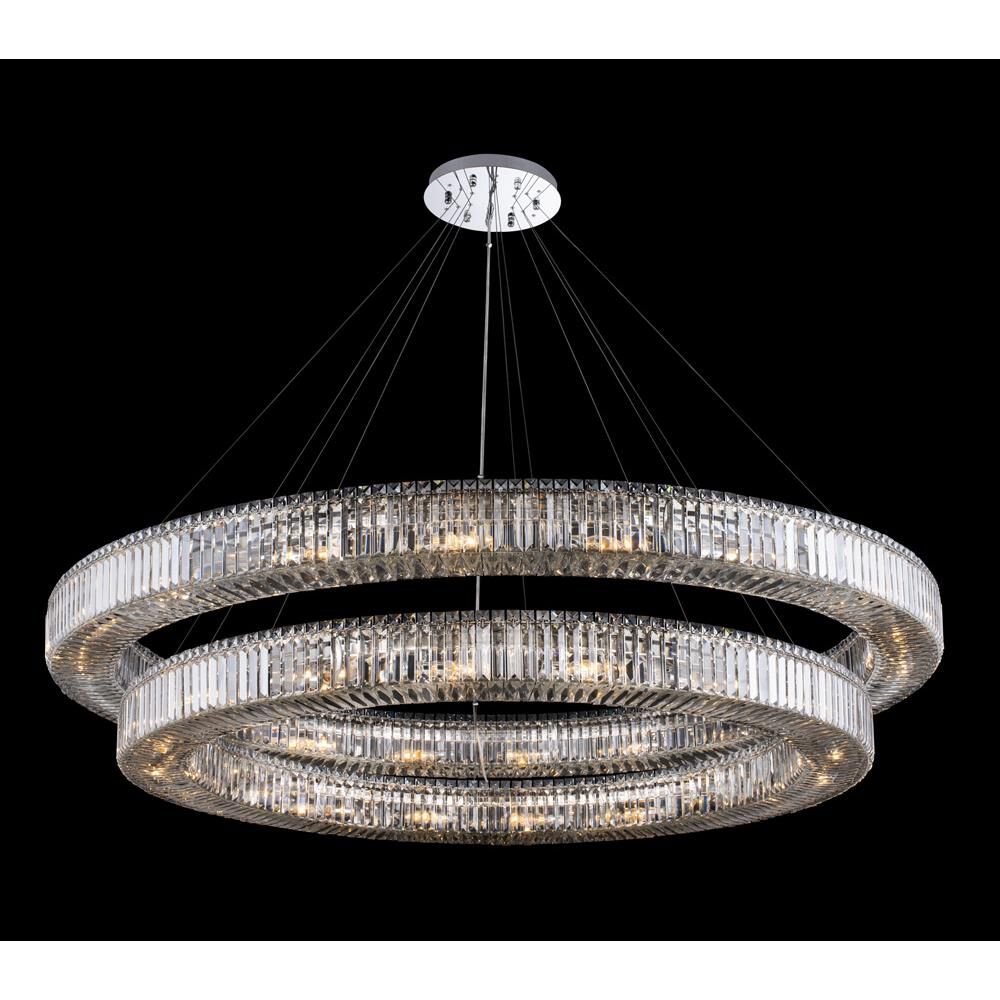 Allegri Rondelle 72 Inch 38 Light Chandelier Cp424979