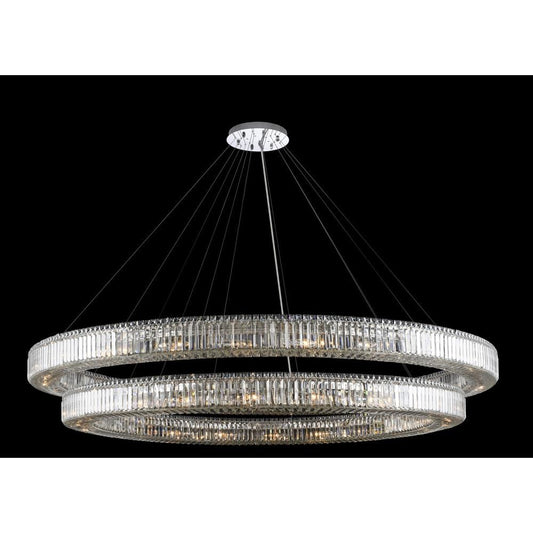 Allegri Rondelle 84 Inch 44 Light Chandelier Cp424980