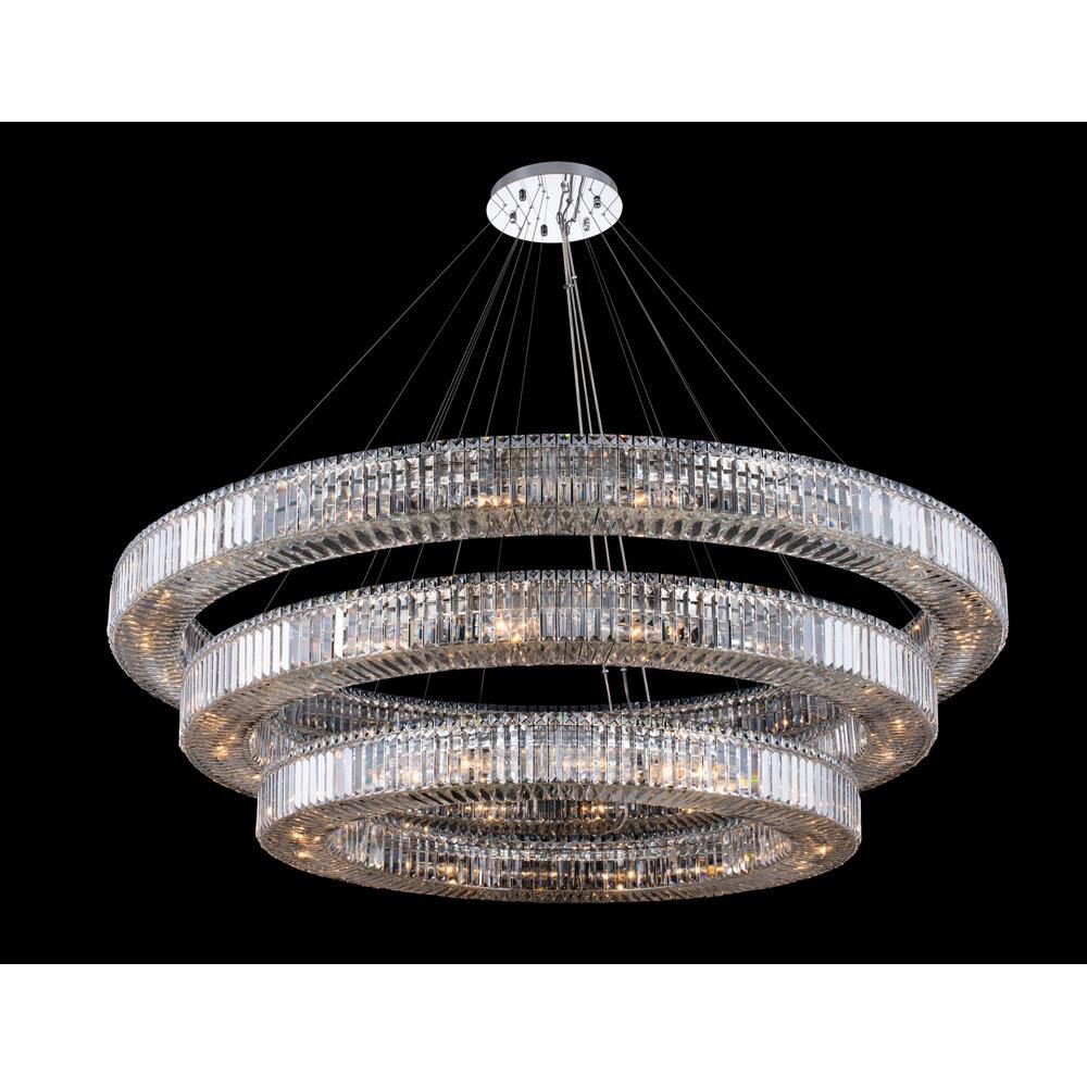 Allegri Rondelle 72 Inch 56 Light Chandelier Cp424981