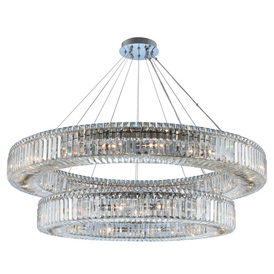 Allegri Rondelle 47 Inch 30 Light Chandelier Cp13120