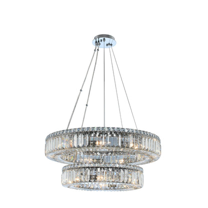 Allegri Rondelle 26 Inch 15 Light Chandelier Cp13128