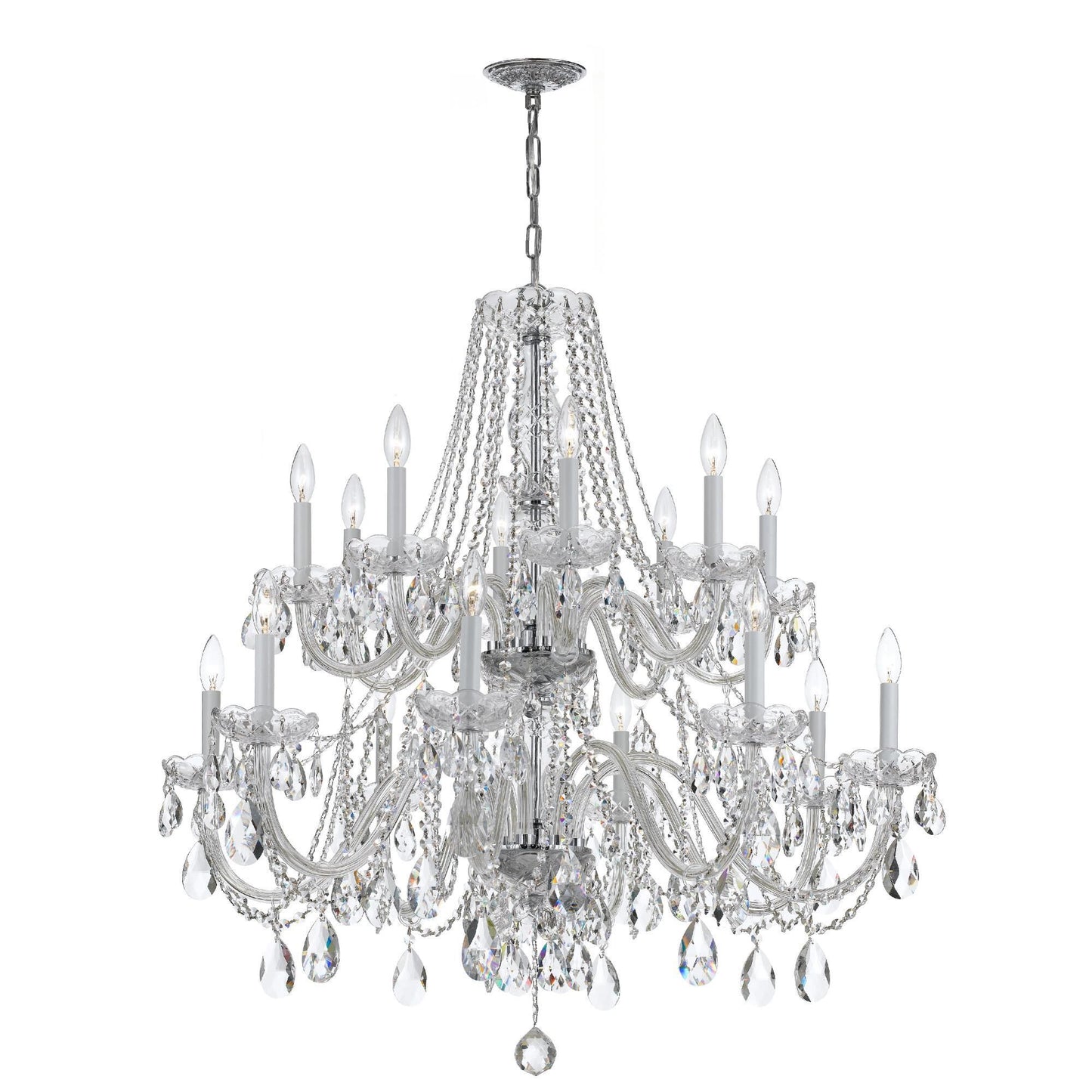 Allure Design Gallery Royalty 37 Inch 16 Light Chandelier Cp792855