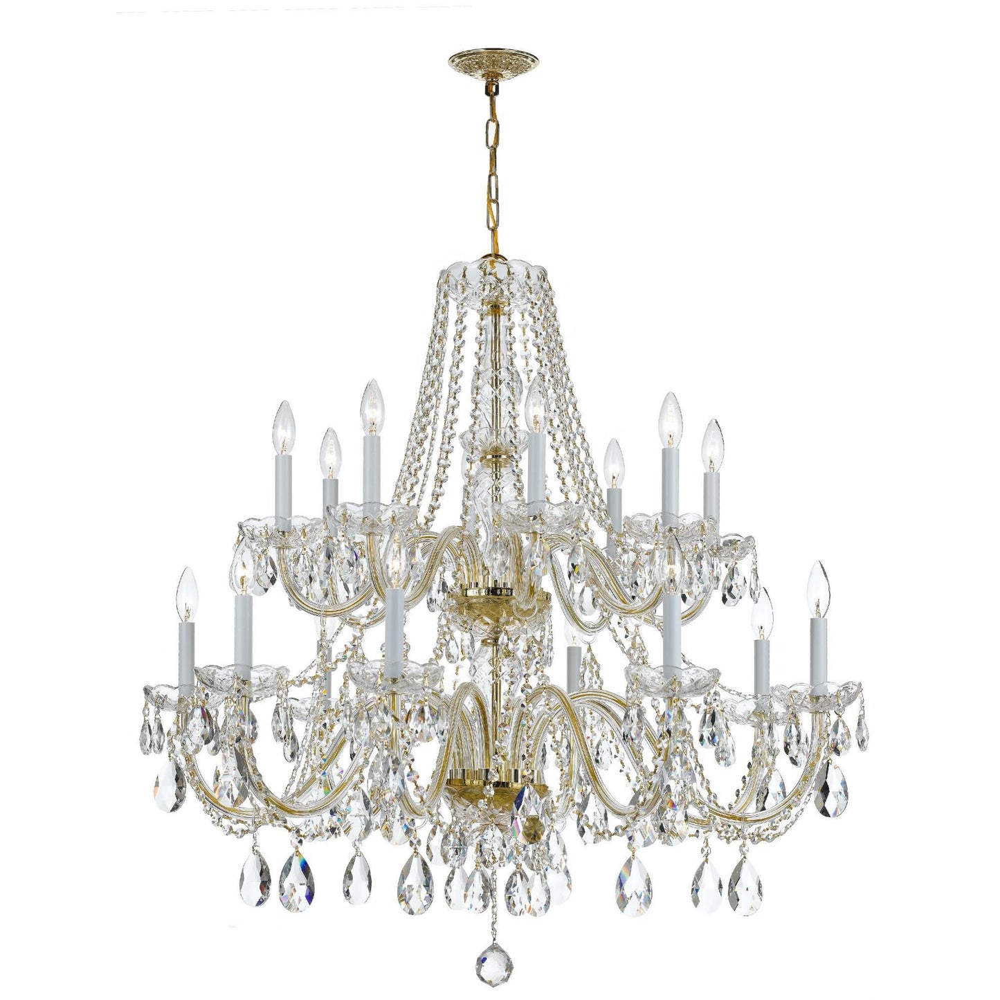 Allure Design Gallery Royalty 37 Inch 16 Light Chandelier Cp792855