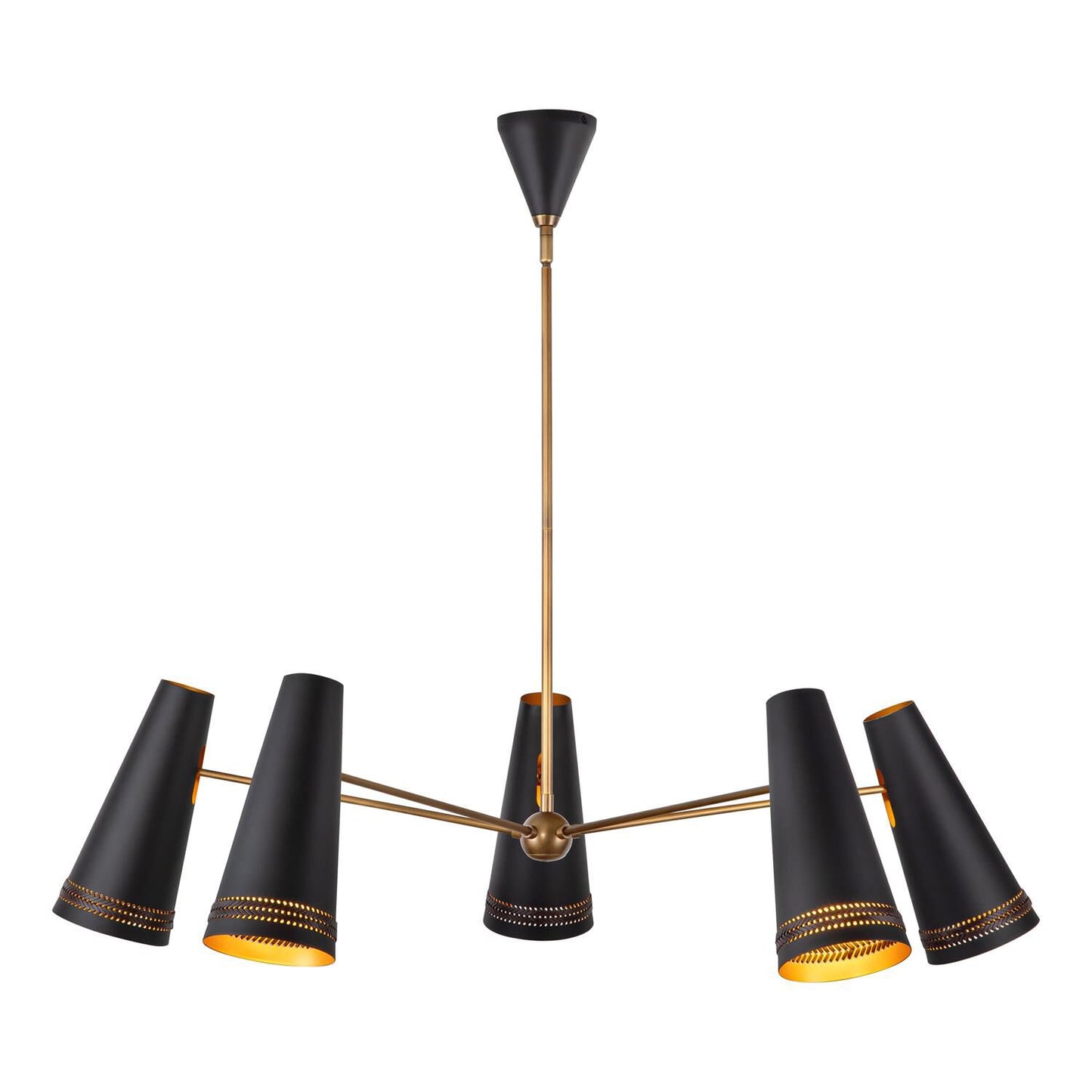 Alora Lighting Alan Pepin Brickell 5 Light Chandelier Cp788810