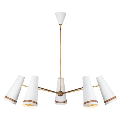 Alora Lighting Alan Pepin Brickell 5 Light Chandelier Cp788810