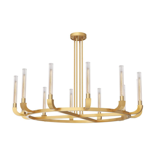 Alora Lighting Flute 12 Light Chandelier Cp544604