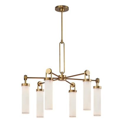 Alora Lighting Alan Pepin Wynwood 6 Light Chandelier Cp788817