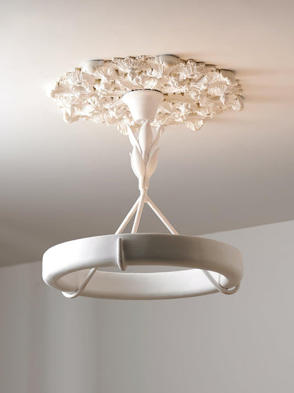 Tinsley Plaster Electrolier Chandelier