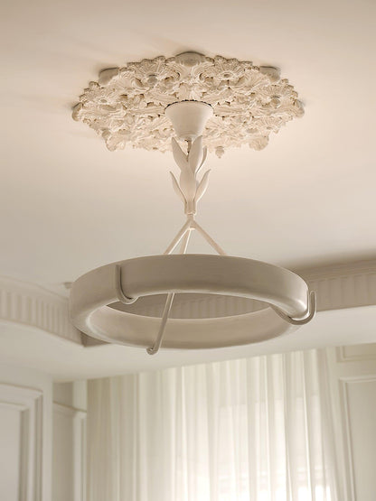 Tinsley Plaster Electrolier Chandelier