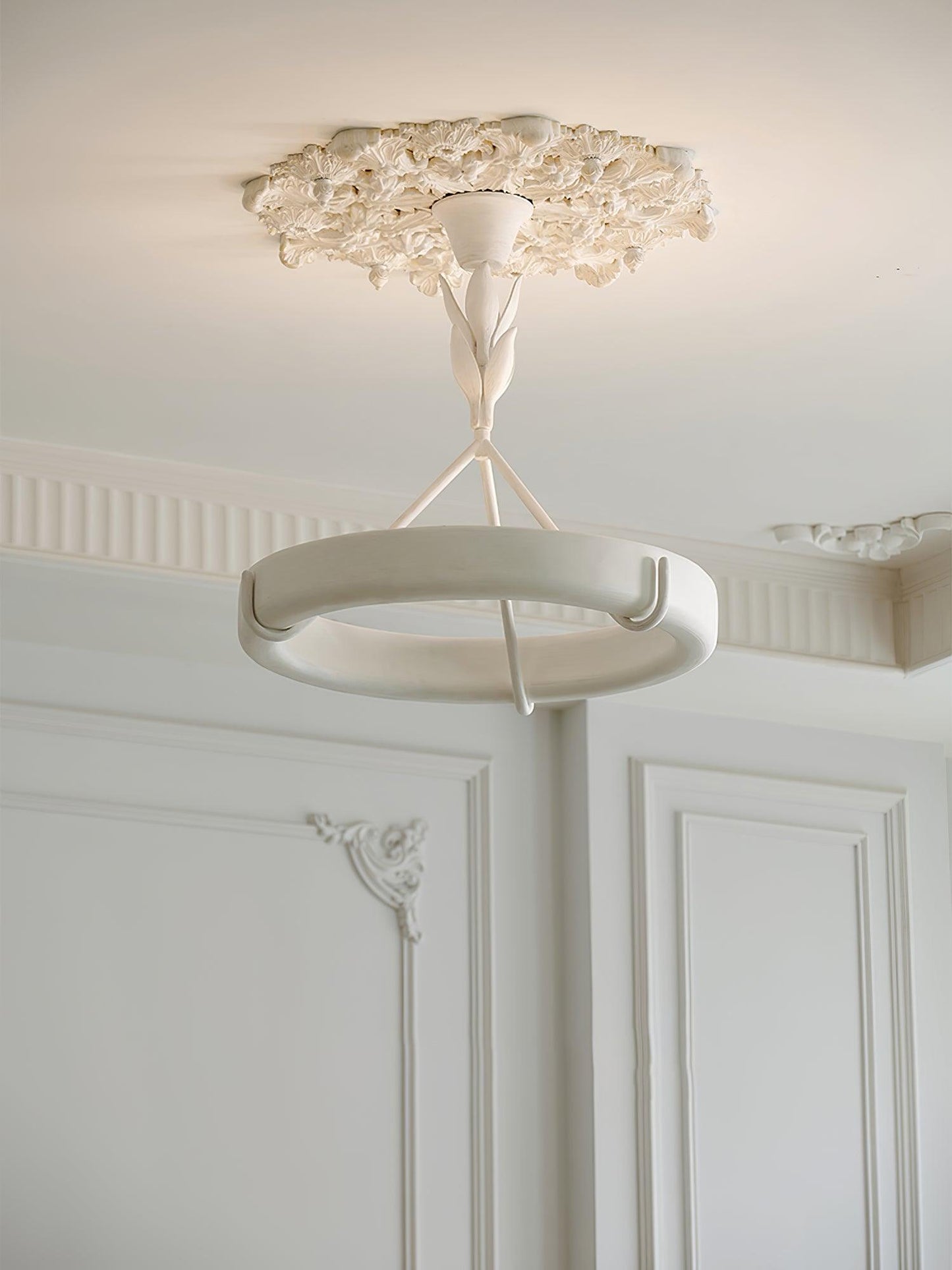 Tinsley Plaster Electrolier Chandelier