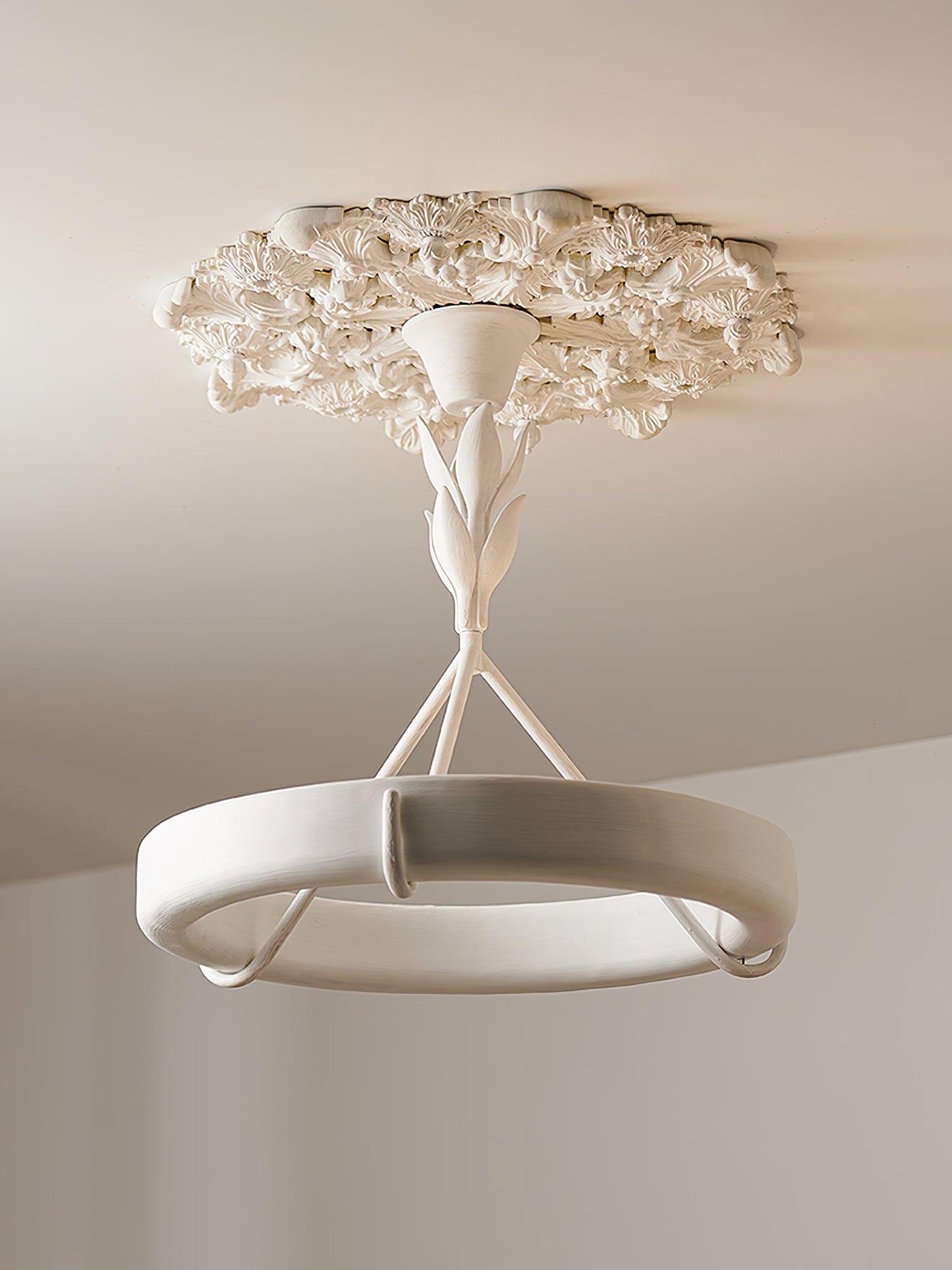 Tinsley Plaster Electrolier Chandelier