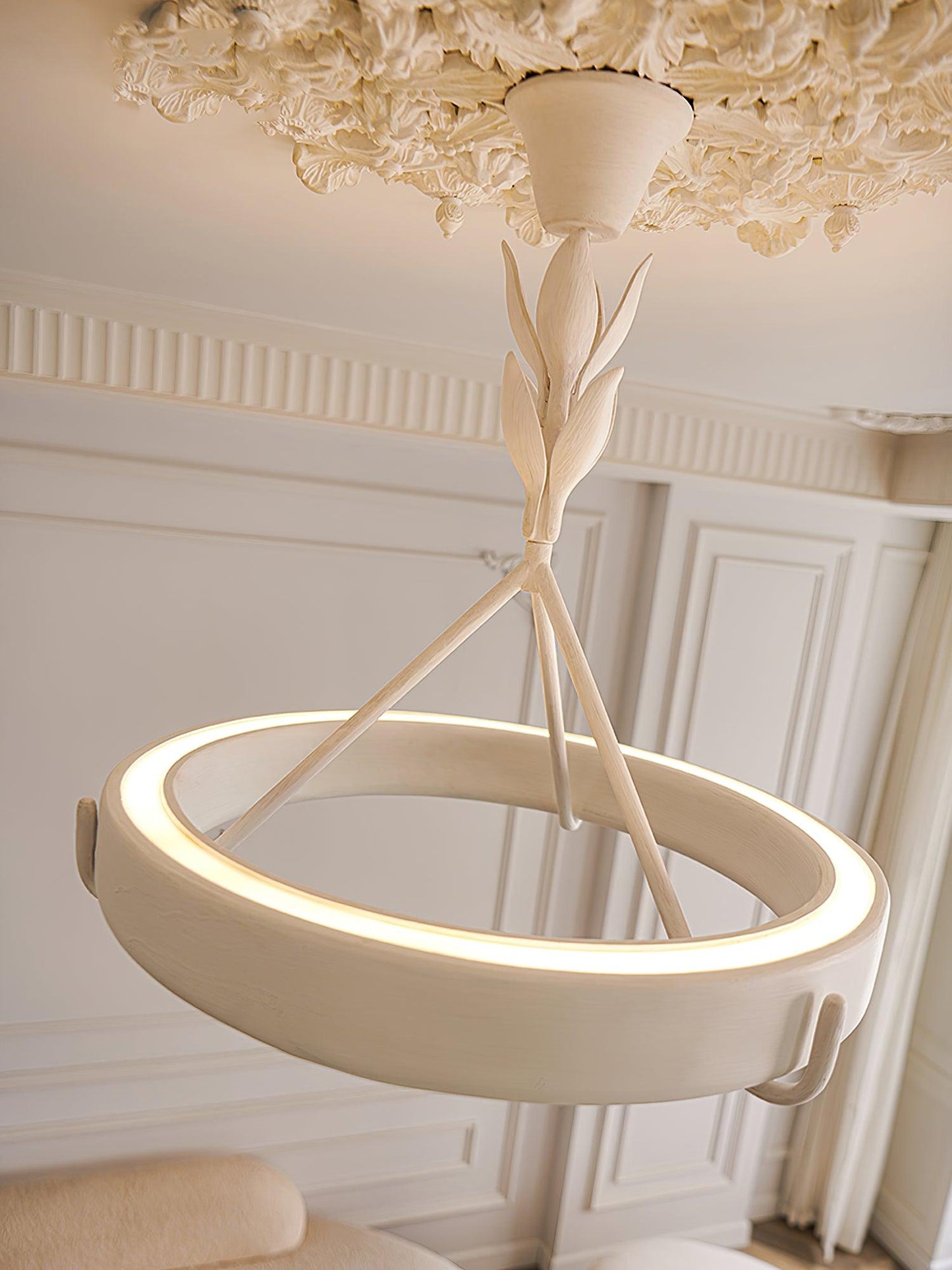 Tinsley Plaster Electrolier Chandelier