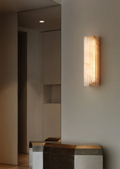 Alvia Alabaster Wall Light