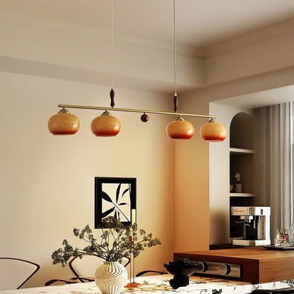 Amber Trio Pendant Lamp