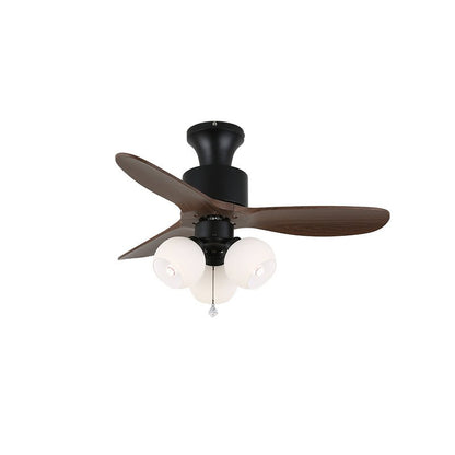 Amberglo Retro Ceiling Fan Light