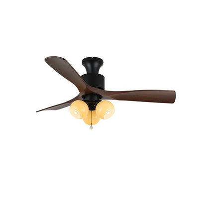 Amberglo Retro Ceiling Fan Light