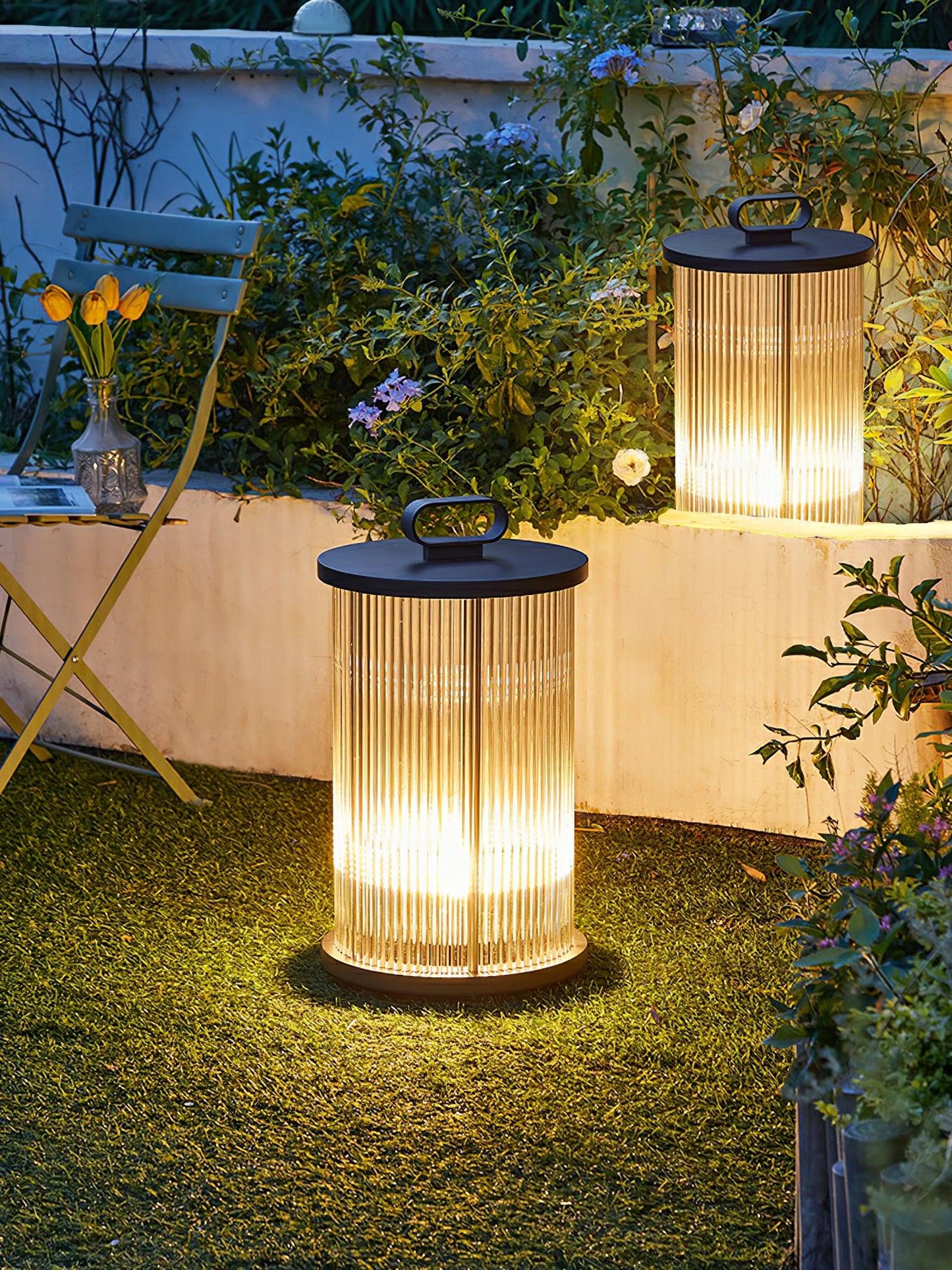 Lantern Garden Solar Exterior light fixture Outdoor Light