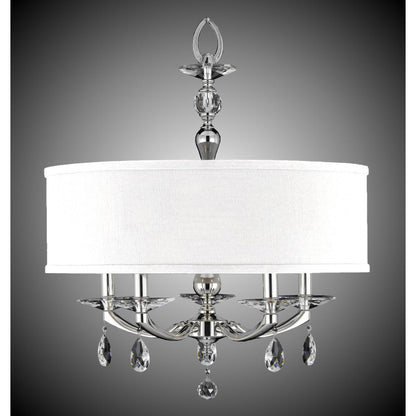 American Brass And Crystal Kensington 5 Light Mini Chandelier Cp281548