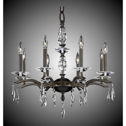 American Brass And Crystal Kaya 8 Light Chandelier Cp130946