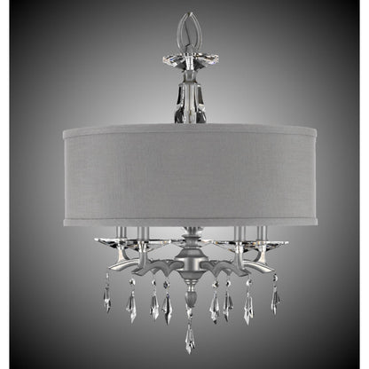 American Brass And Crystal Kaya 5 Light Mini Chandelier Cp282536