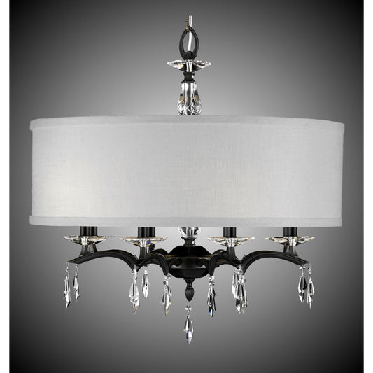 American Brass And Crystal Kaya 8 Light Chandelier Cp283017