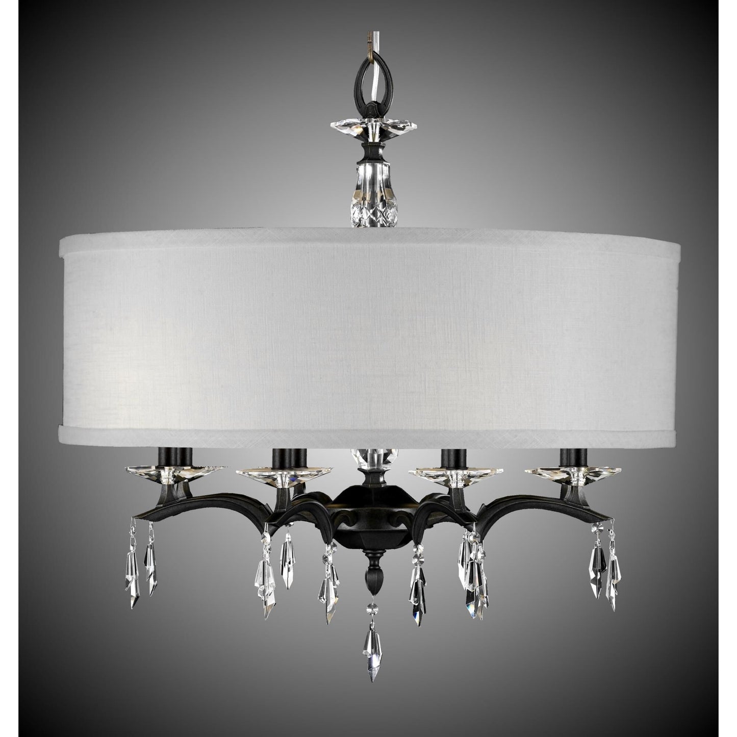 American Brass And Crystal Kaya 8 Light Chandelier Cp283017