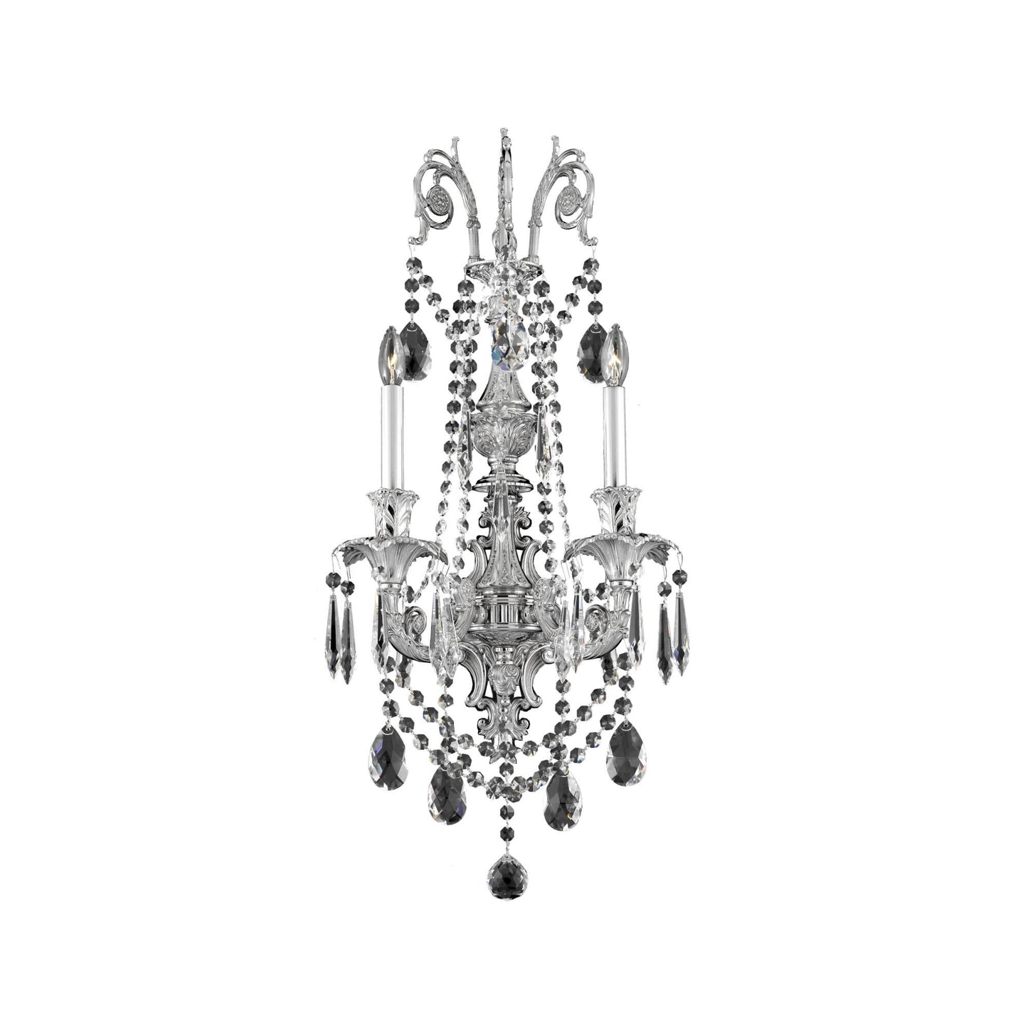 American Brass And Crystal American Brass And Crystal Finisterra 29 Inch Wall Sconce Cp415602