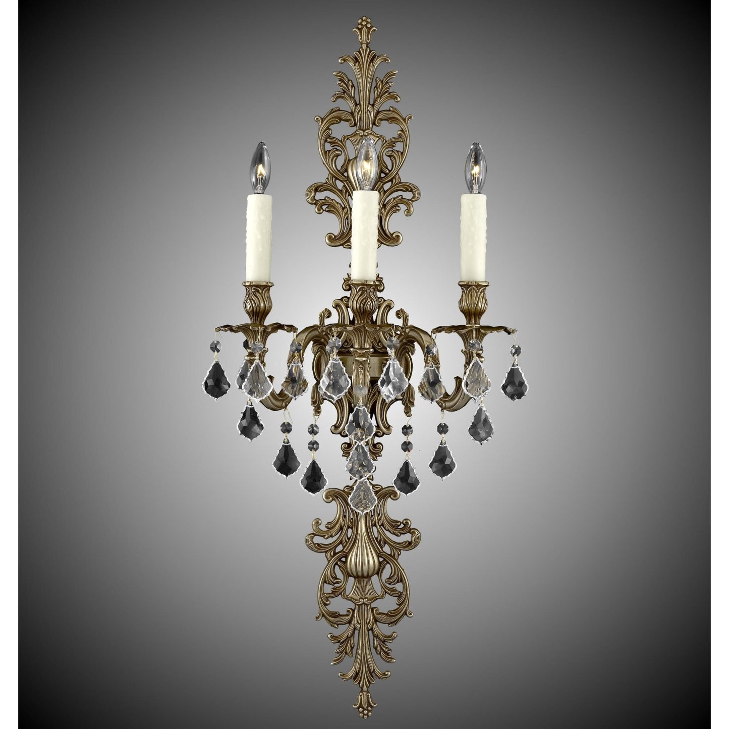 American Brass And Crystal 35 Inch Wall Sconce Cp270777