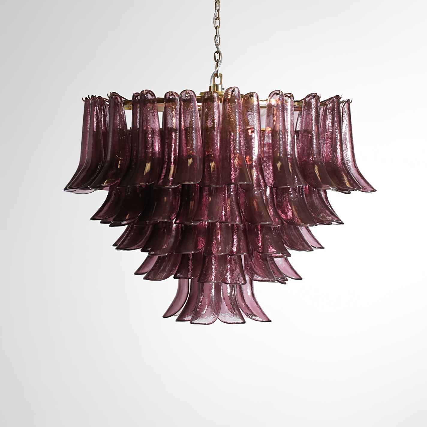Amethyst Bloom Chandelier