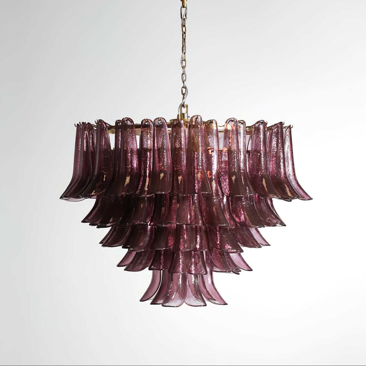 Amethyst Bloom Chandelier