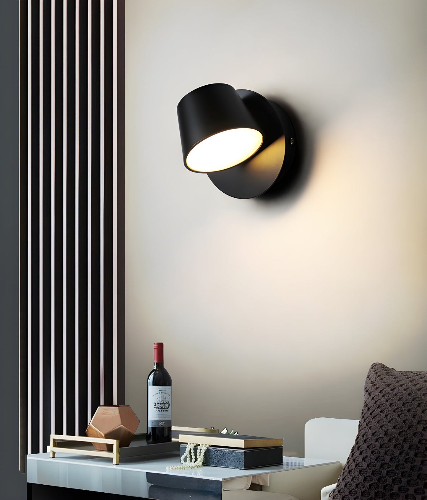 Angle Adjustable Plug-in Wall Lamp